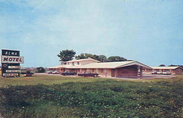 Alma - Old Post Card Photo (newer photo)